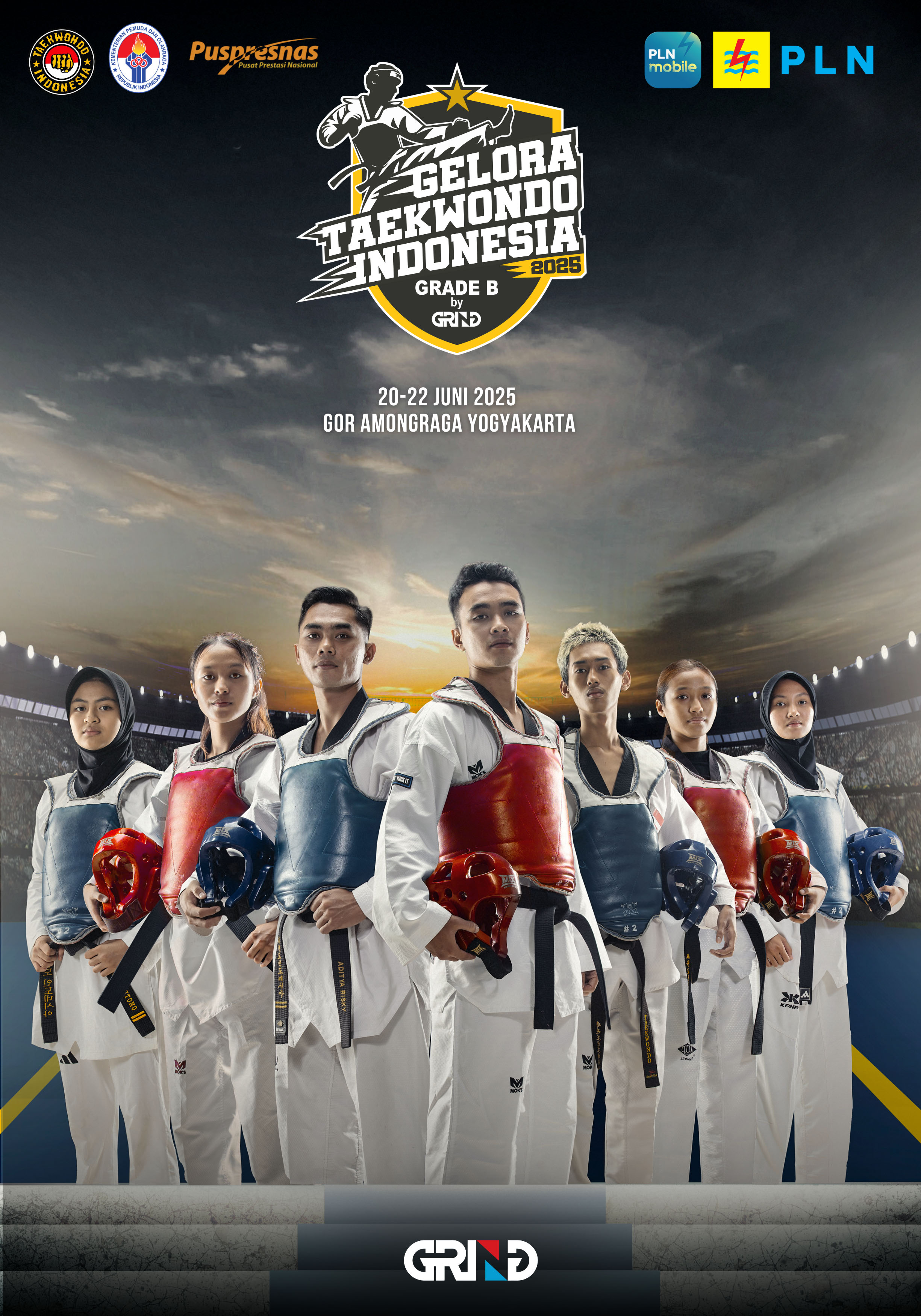 GELORA TAEKWONDO INDONESIA CHAMPIONSHIP 2025 GRIND GELORA TAEKWONDO INDONESIA CHAMPIONSHIP 2025 GRIND